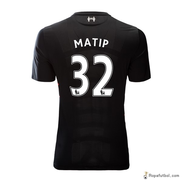 Camiseta Liverpool Replica Segunda Ropa Matip 2016/17 Negro